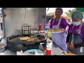 Amazing! Long Queue Best Seafood Omelette Truck - Served by Thai Lady Chef  | Thai Street Food