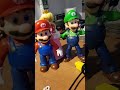 Super Mario bros movie Luigi and Princess Peach Double figure review