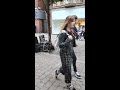 Violin bow on a Guitar  Amazing Street Performance - Manchester