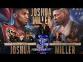 THE BACK & FORTH ANTHONY JOSHUA VS JARRELL MILLER NEW YORK PRESS CONFERENCE FROM MSG!