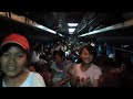 Cambodian Students dancing on a bus