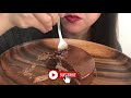 ASMR | CHOCOLATE CAKE 【HOMEMADE】【EATING SOUND】