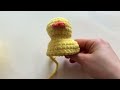 Crochet Duck Tutorial (No Sewing!)