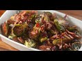 Don't Boil Your Brussel Sprouts! - Bacon, Pecans, Cranberries