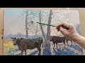 Painting Morning Light - An Acrylic Painting Tutorial