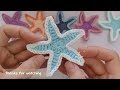 Crochet Starfish NO MAGIC RING, NO SEW |beginner tutorial #crochet #diy #handmade #cute #video