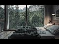 Bedroom in the Forest with Rain Sounds for Relaxation, Sleeping &Studying