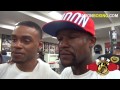 MAYWEATHER REFLECTS ON SPARRING ERROL SPENCE AND WANTS TO MAKE SPECE VS THURMAN