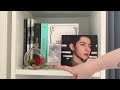First kpop shelves tour! (500+ albums) ♡ Nct, Loona, Svt, Aespa, Twice, Zb1 & many more!