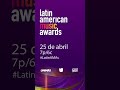 ¡Esooooo! Estamos nominados en 3 categorías de los premios #latinamas