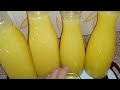 عصير صيفي منعش 🍊🍋عصير الليمون والحامض من احسن العصاءر😋