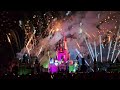 New Years 2024 Count Down at Walt Disney World's Magic Kingdom Fantasy in the Sky Fireworks