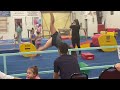 Our first day of gymnastics!!