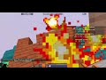 Empecé una GUERRA DE TNT en Minecraft ...