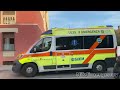 [ANDATA E RITORNO] Ambulanza SUEM 118 Ulss 3 Emergenza in sirena al Lido di Venezia!