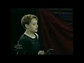 1999 Glasgow Gymnastics World Cup Event Finals - Yulia Sabko (BLR) BB (Argentina TV)
