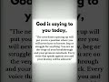 God is saying to you today |#god #godmessageforyou #shorts #godsays #universe #godmsg