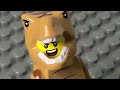 Lego Man vs Dinosaur
