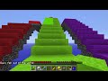 Playing a SMILING CRITTER LUCKY BLOCK RACE in Minecraft!