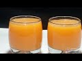 how to make orange juice without juicer recipe by Life Pantry of Nadia
