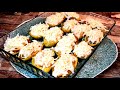 قوارب البطاطا المحشيه بحشوة الدجاج   الشهيه  Potato boats with chicken and bechamel