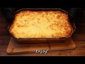 Potato and Minced Beef Moussaka. Delicious and Easy Diner Recipe! (Balkans Recipe)