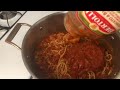 How to make Spaghetti w/ Turkey Meat