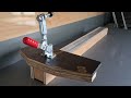 DIY table saw fence // How to make a simple, strong, precise table saw fence