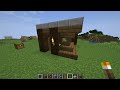 Minecraft build a small starter House: simple: tutorial