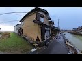 【能登半島地震・360度動画】被災した珠洲市・宝立町　Japan earthquake