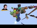 Minecraft RAINING ITEMS Tower Challenge!