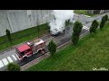 Vigili del fuoco spegnimento incendio - Grignasco