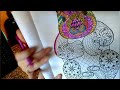 Making easy pizza bubble bake/ showing my adult coloring books