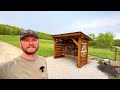 Roadside Firewood Stand - Open For Business