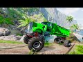 MONSTERS CAR OFFROAD FAILED MISSION - Crash Lost Control