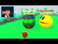 EATING THE BIGGEST BALLS in Roblox Ball Eating Simulator!!