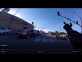 Close calls on my Honda Rebel 500 with Commentary