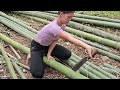 Building a bamboo floor and how to make a girl's floor