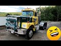 Brockway Truck 761 Tractor (BIG POWER UNDER THE HOOD?🦾🦾🦾) Cummins? Caterpillar? Detroit? STAY TUNED