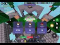 PLAYING SQUADS RANKED.. (Roblox Bedwars)