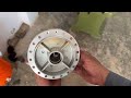 Motorcycle Wheel Hub Restoration Amazing repairing technique | Hub broken spoke size repair