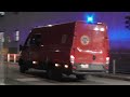 AF NBCR + AF NBCR + ABP Vigili del Fuoco Milano in sirena/Italian Fire truck responding