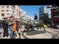 LIFE IN ISTANBUL TURKEY KADIKOY DISTRICT BAZAAR,SHOPS,STREET FOODS,PEOPLE,RESTAURANTS IN 4K UHD
