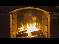 🔥 The cozy sound of wood burning in the fireplace - Fireplace 4K