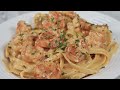 Creamy Shrimp Fettuccine Alfredo Recipe