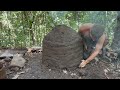 Primitive Technology: Making Charcoal (3 Different Methods)