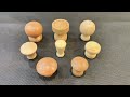 Diy Wood Cabinet Drawer Knobs Woodturning