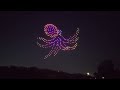 Drone Light Show - Pro Football HOF Balloon Classic - North Canton, OH - 7-27-24