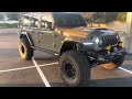 Jeep wrangler 392 fender chop kit with XR fender flares