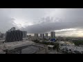 Miami clouds Time Lapse 6/18/2020